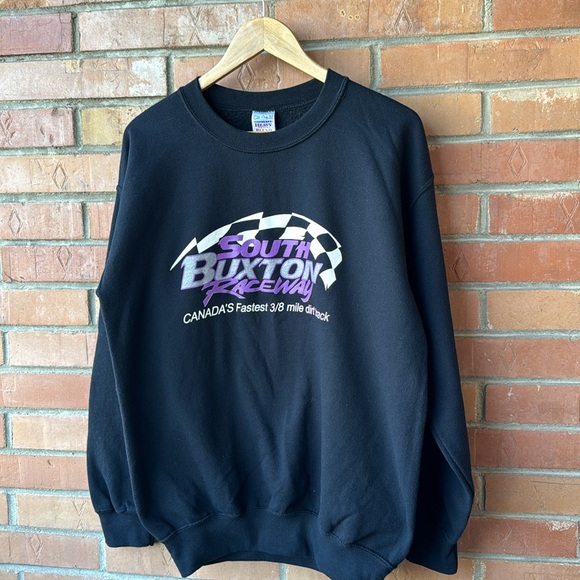 Vintage South Buxton Raceway Crewneck / Medium / Canadas Fastest Track - Picture 4 of 6